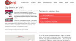 Desktop Screenshot of cap-berriat.com