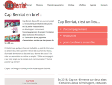 Tablet Screenshot of cap-berriat.com